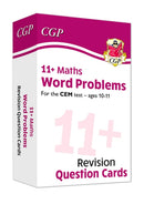 11+ CEM Revision Question Cards: Maths Word Problems - Ages 10-11-9781789085402