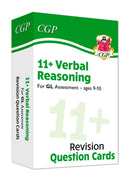 11+ GL Revision Question Cards: Verbal Reasoning - Ages 9-10-9781789085501