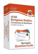 GCSE AQA A Religious Studies: Christianity & Buddhism Revision Question Cards-9781789085730