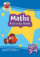 Maths Activity Book for Ages 3-4 (Preschool)-9781789086058