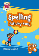 Spelling Activity Book for Ages 5-6 (Year 1)-9781789086256