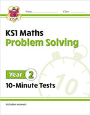 KS1 Year 2 Maths 10-Minute Tests: Problem Solving-9781789086362
