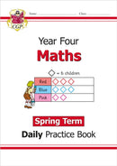 KS2 Maths Year 4 Daily Practice Book: Spring Term-9781789086539