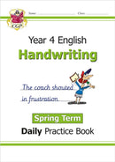 KS2 Handwriting Year 4 Daily Practice Book: Spring Term-9781789086652