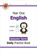 KS1 English Year 1 Daily Practice Book: Autumn Term-9781789086751