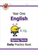 KS1 English Year 1 Daily Practice Book: Spring Term-9781789086768