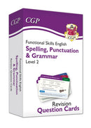 Functional Skills English Revision Question Cards: Spelling, Punctuation & Grammar - Level 2-9781789086911