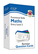 Functional Skills Maths Revision Question Cards - Entry Level 3-9781789086942