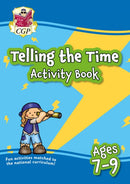 Telling the Time Activity Book for Ages 7-9-9781789087079