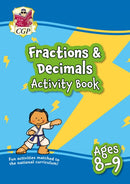 Fractions & Decimals Maths Activity Book for Ages 8-9 (Year 4)-9781789087123