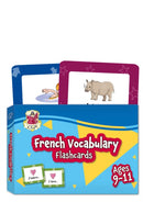 French Vocabulary Flashcards for Ages 9-11 (with Free Online Audio)-9781789087437