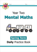 KS1 Mental Maths Year 2 Daily Practice Book: Spring Term-9781789087642