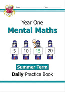 KS1 Mental Maths Year 1 Daily Practice Book: Summer Term-9781789087659