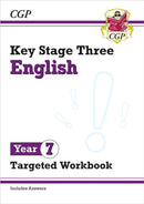 KS3 Year 7 English Targeted Workbook (with answers)-9781789087833