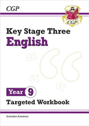 KS3 Year 9 English Targeted Workbook (with answers)-9781789087857