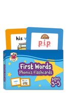 First Words Phonics Flashcards for Ages 3-5-9781789087901