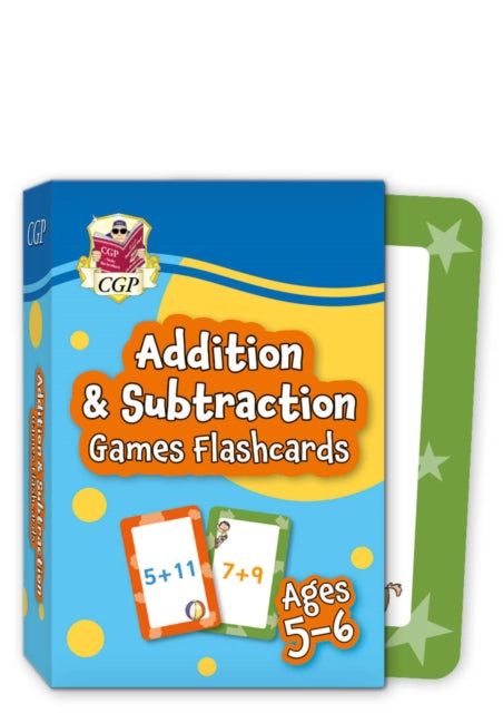 Addition & Subtraction Games Flashcards for Ages 5-6 (Year 1)-9781789088175