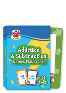 Addition & Subtraction Games Flashcards for Ages 7-8 (Year 3)-9781789088199