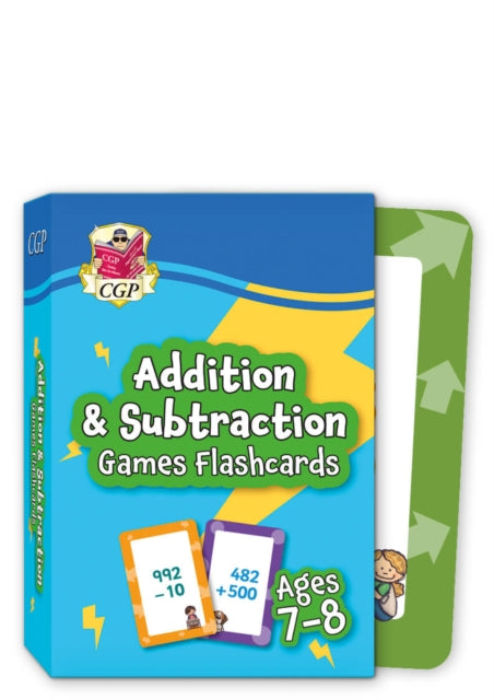 Addition & Subtraction Games Flashcards for Ages 7-8 (Year 3)-9781789088199