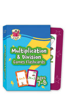 Multiplication & Division Games Flashcards for Ages 7-8 (Year 3)-9781789088212