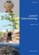 Journal of Greek Archaeology Volume 4 2019-9781789693775