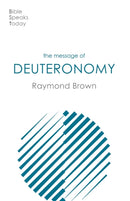 The Message of Deuteronomy-9781789743081