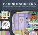 Behind the Screens : Illustrated Floor Plans and Scenes from All of Your Favorite TV Shows-9781797219431