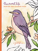 Sweet Life Painting and Coloring Book-9781797219806