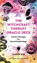 Witchcraft Therapy Oracle Flash Cards (Deck) : Intuitive Messages for Mental Health Magic-9781797232492