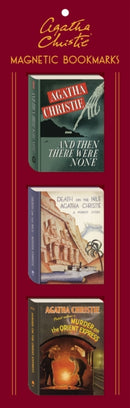 Agatha Christie Magnetic Bookmarks-9781797237053