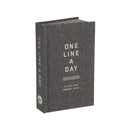 Charcoal Canvas One Line a Day : A Five-Year Memory Book-9781797237367