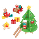 Christmas Treehouse Wooden Play Set-9781797237473