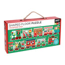 Christmas Train Shaped Floor Puzzle-9781797237510