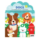 Dogs Coloring Book + Stickers-9781797241548