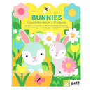 Bunnies Coloring Book + Stickers-9781797243382