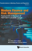 Modern Finance And Risk Management: Festschrift In Honour Of Hermann Locarek-junge-9781800611900