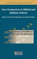 New Perspectives in Biblical and Rabbinic Hebrew-9781800641655