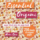Essential Origami : Paper Block Plus 64-Page Book-9781800652057