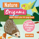 Nature Origami : Paper Block Plus 64-Page Book-9781800654068