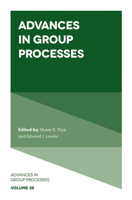 Advances in Group Processes-9781800716780