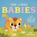 Pop and Peek: Babies : With flaps and pop-up surprises!-9781800780897