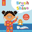 Star Skills: Brush and Shine : A lift-the-flap, slide-the-tab first experiences book-9781800788596