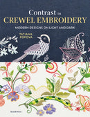 Contrast in Crewel Embroidery : Modern Designs on Light and Dark-9781800922716