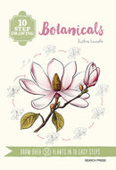 10 Step Drawing: Botanicals : Draw Over 50 Plants in 10 Easy Steps-9781800923089