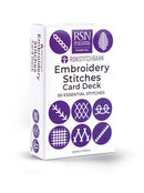 RSN Stitch Bank: The Embroidery Stitches Card Deck : 50 Essential Stitches-9781800923966