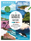 Color by Numbers: Nature : 40 Mystery Pictures to Reveal-9781800924239