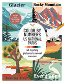 Color by Numbers: US National Parks : 40 Mystery Pictures to Reveal-9781800924604