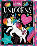 Scratch and Draw Unicorns-9781801054829