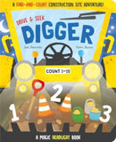 Drive & Seek Digger - A Magic Find & Count Adventure-9781801058360