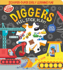 Easy Peely Diggers - Peel, Stick, Play!-9781801059114